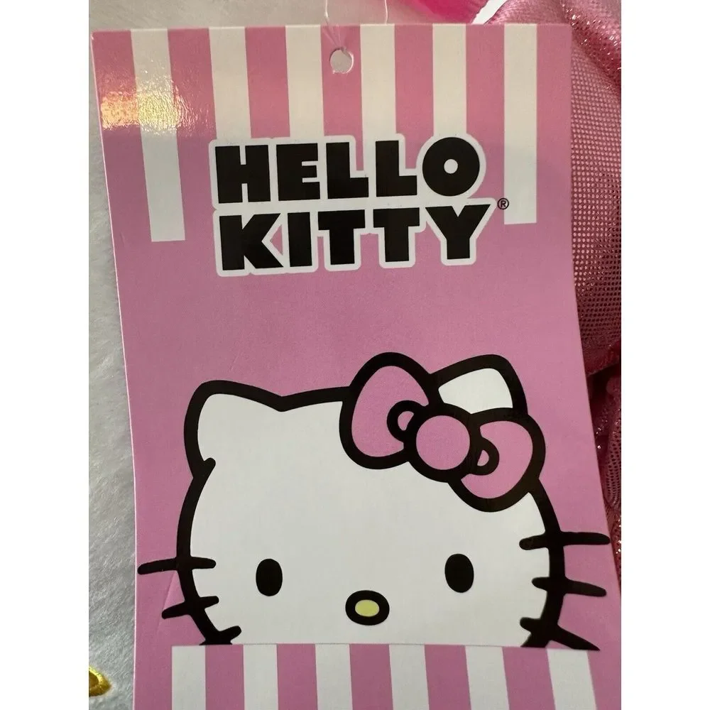 NWTHello Kitty Plush Backpack Multi-Color 14.5 